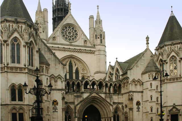 the Royal Courts of Justice
